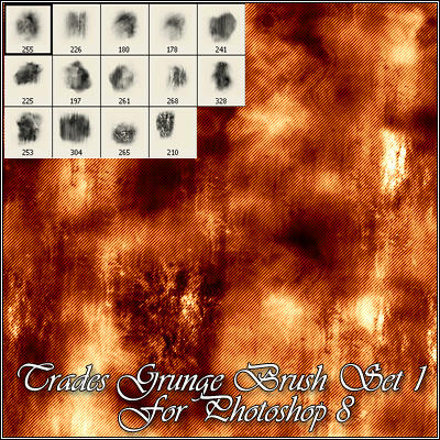 Trades 1st Grunge Brush Pack