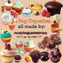 -22 Cupcakes Png By Me'.