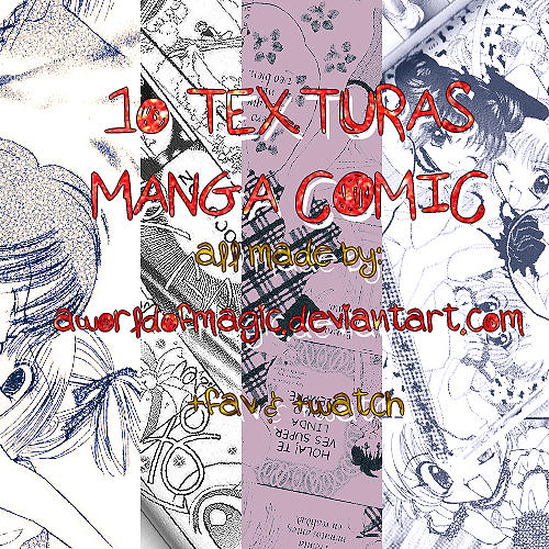 Comic D Texture -1O Manga Comic Textures. by aworldofmagic on DeviantArt