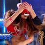 Carmella attacks Nikki Bella