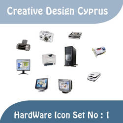 HardWare Icon Set . 1