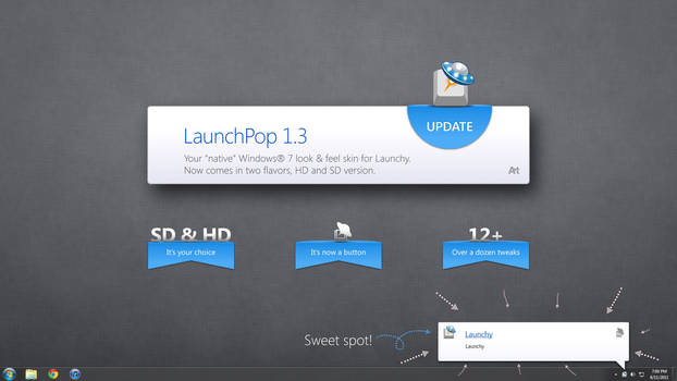 LaunchPop by artblanc, visual art