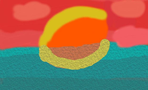 Fire's Seaside Sunset by FireworksBlaze on DeviantArt