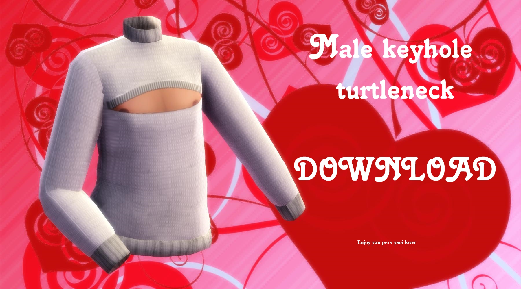 keyhole turtleneck