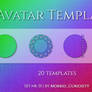 Avatar Templates -  Set Nr. 01