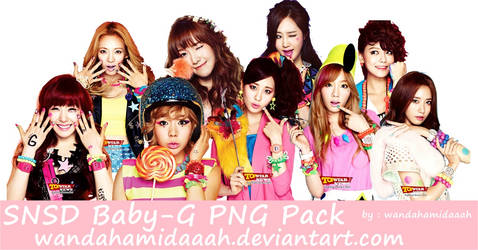 SNSD BABY G PNG PACK