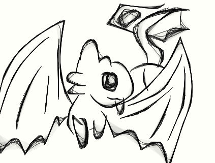 Chibi Toothless