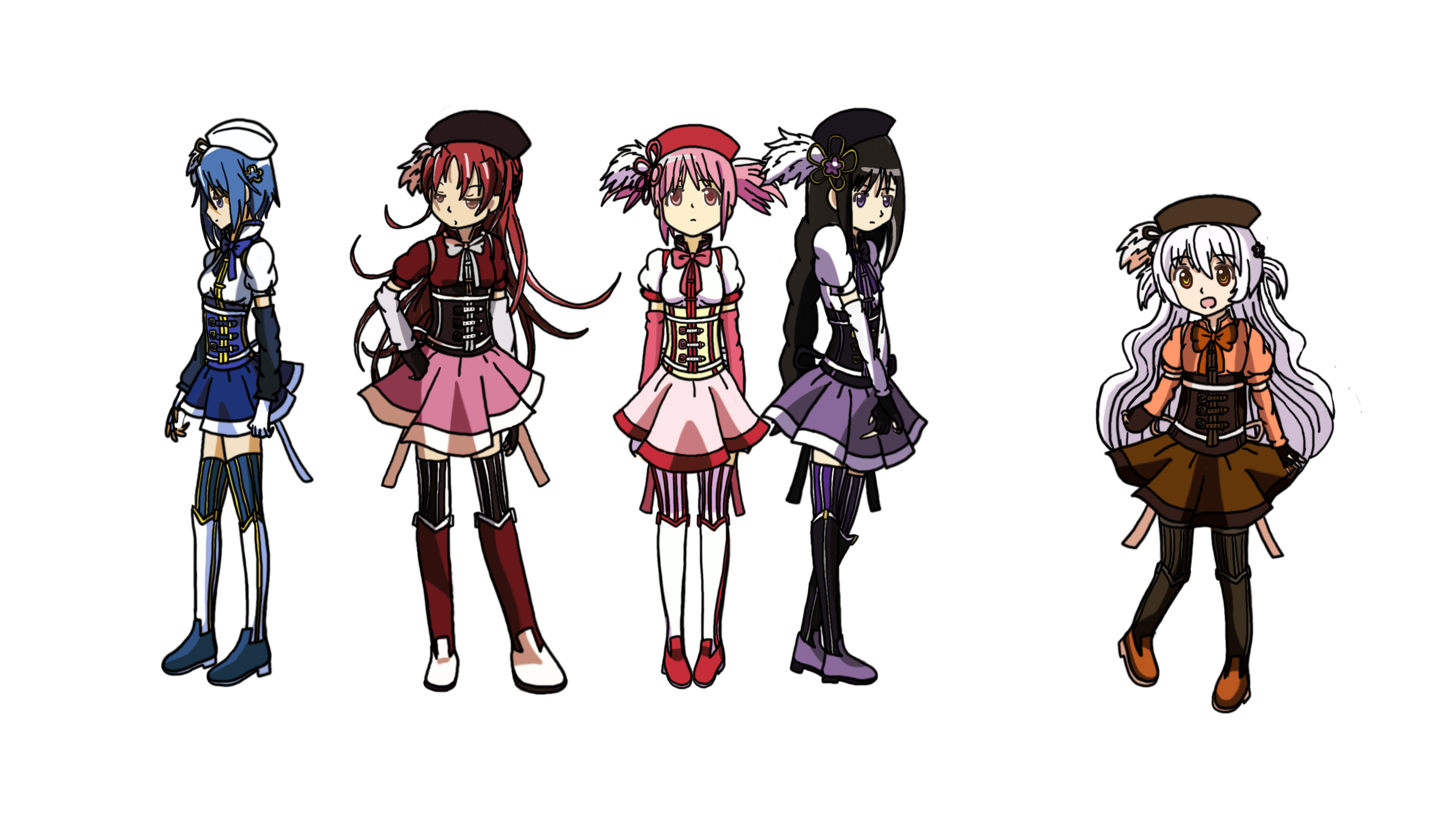 Madoka Magica Fashions MAMI Style 2 by purpleorchid-8863 on
