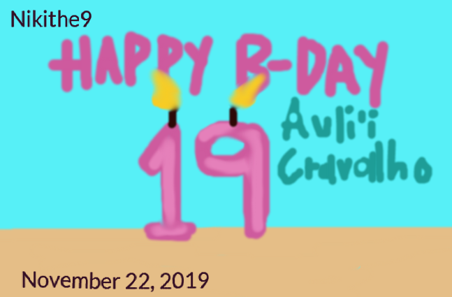 Happy 19th Birthday, Auli’i Cravalho!!! by Nikithe9 on DeviantArt