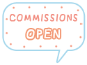 'Commissions open' icon