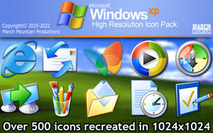 Windows XP High Resolution Icon Pack