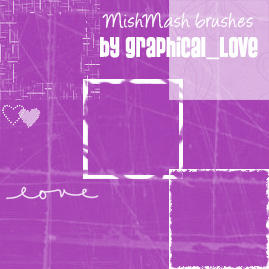 mishmash brushes set one