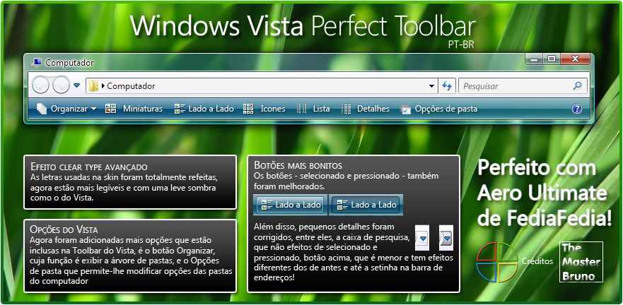 Windows Vista Perfect Toolbar