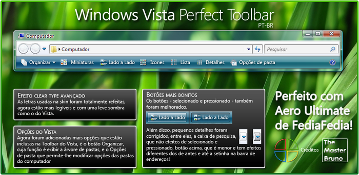 Windows Vista Perfect Toolbar