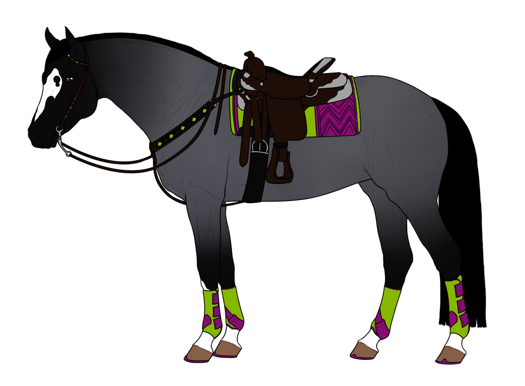Horse/Tack Design 2 (SOLD) by Karly14 on DeviantArt