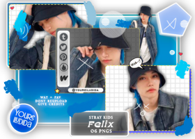 PNG PACK: FELIX (STRAY KIDS) #13