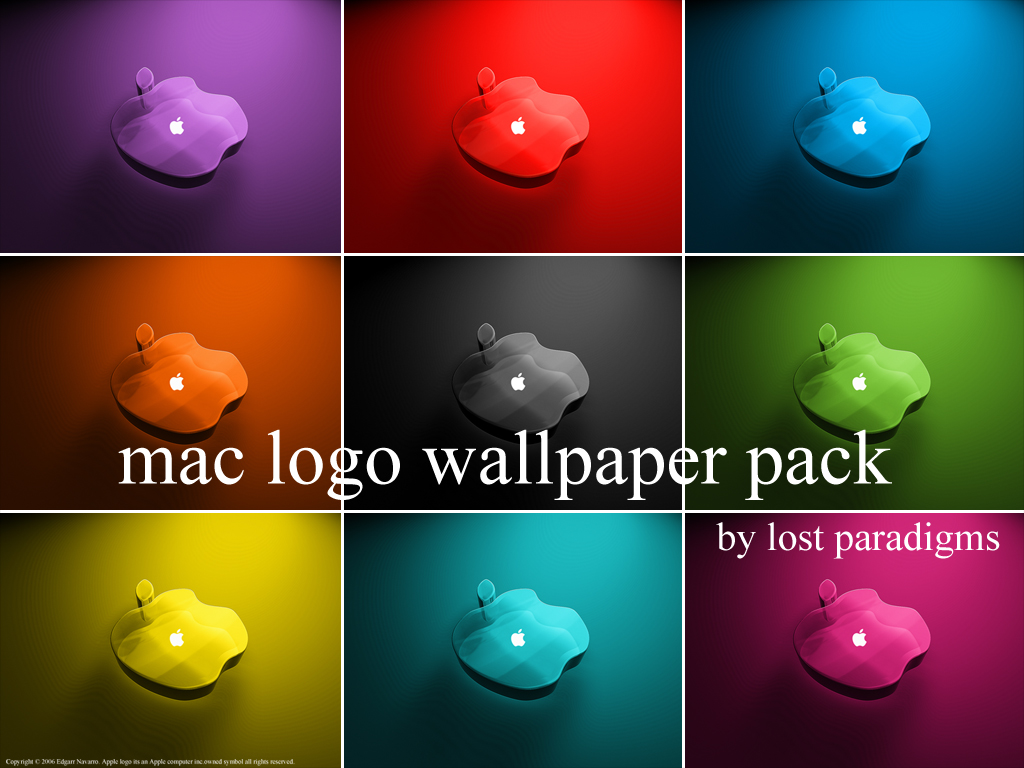 Mac logo wallpaper pack by lOst-ParadigmS on DeviantArt