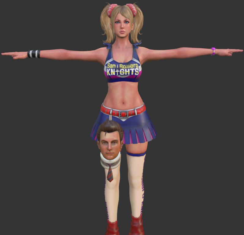 ArtStation - Fanart of Juliet Starling from Lollipop Chainsaw