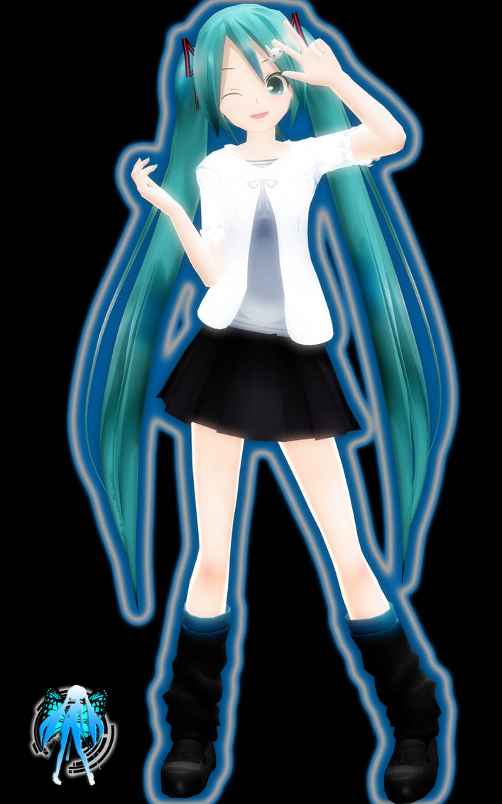 100 Watchers Gift - Lat Miku Cutie by XXSefa on DeviantArt
