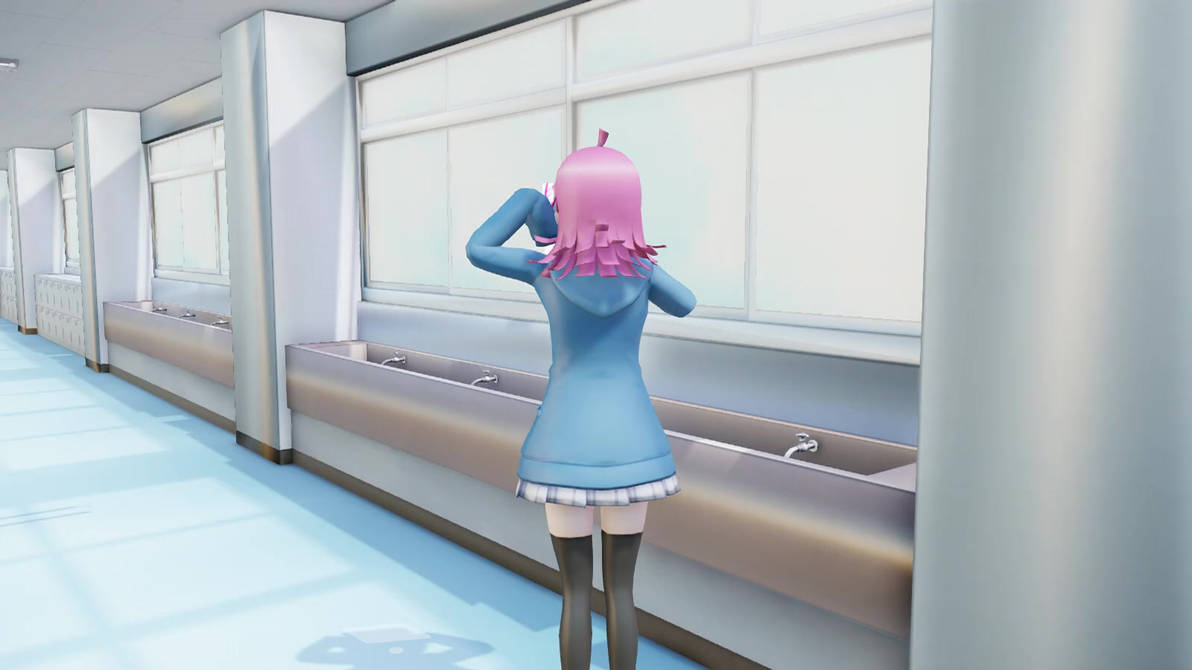 Rina Tennoji's Cute Bubblegum Trick by Thiridian on DeviantArt