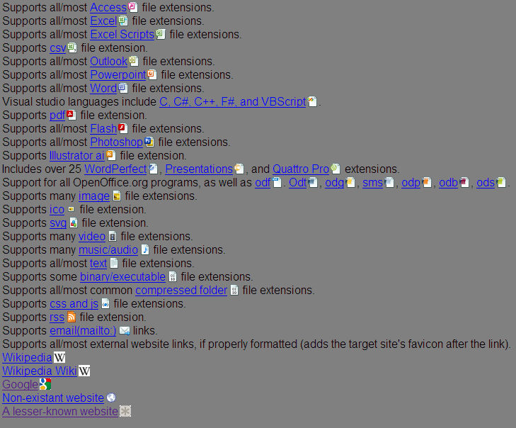 Complete Website File Extension Icon Pack with CSS by iansan5653 on ...