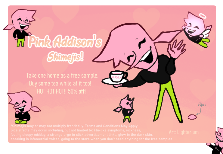 Pink Addison Shimeji by Lighterium on DeviantArt