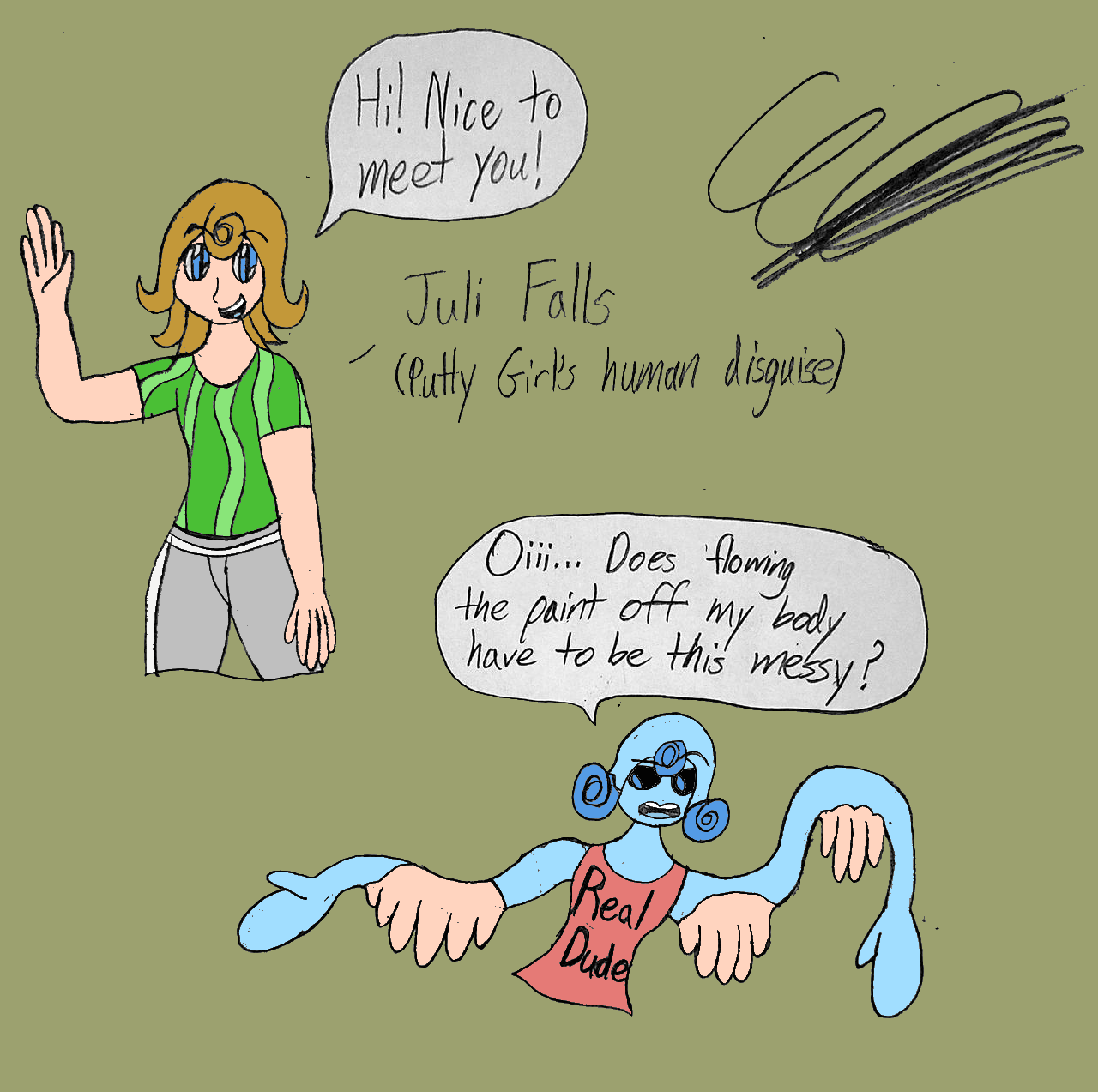 Putty Girl, Master? of Disguise by BankruptWizard on DeviantArt