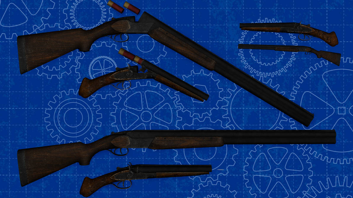 [MMD] Classic 2x Barrel Pack for DL by AbyssLeo on DeviantArt