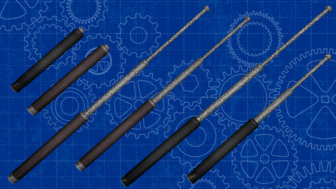 [MMD] Steel Baton pack for DL by AbyssLeo on DeviantArt