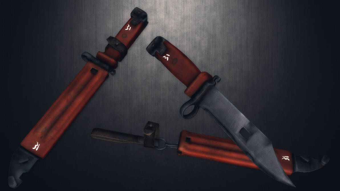 [MMD] AKM Type II Bayonet for DL by AbyssLeo on DeviantArt