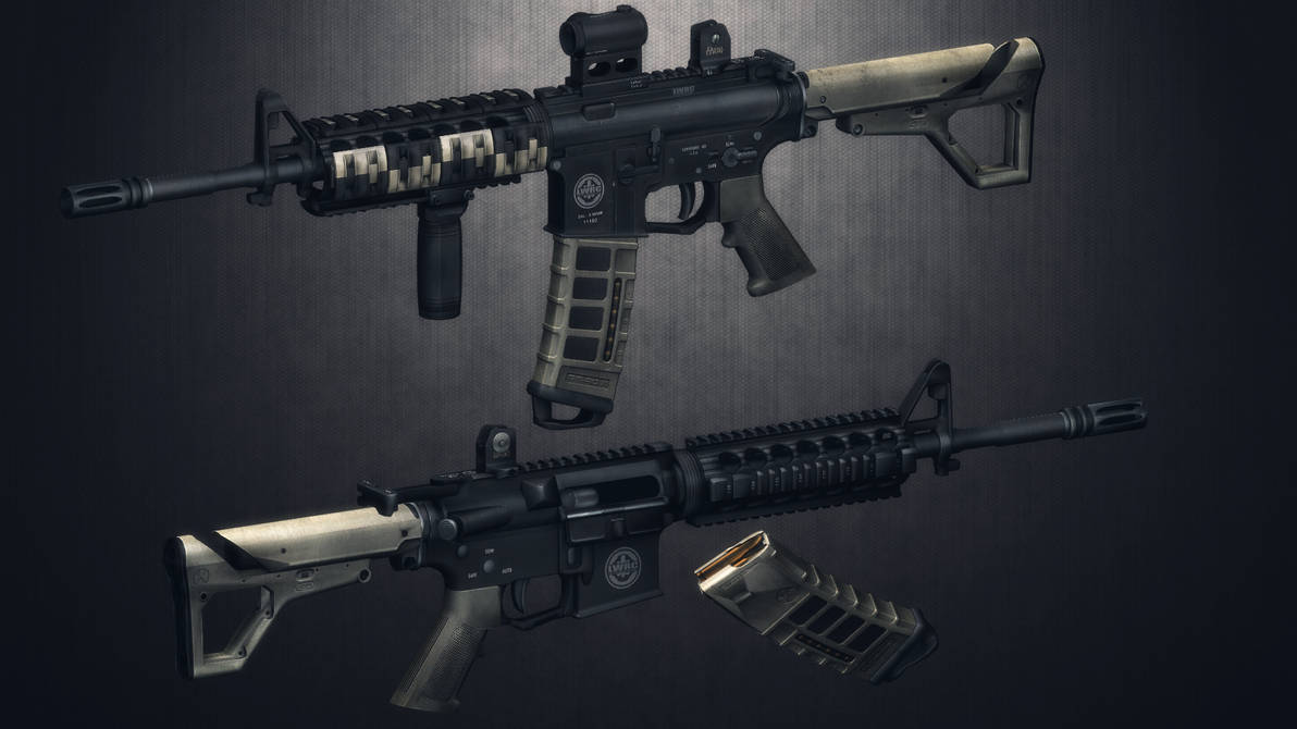 [MMD] M4A1 for DL by AbyssLeo on DeviantArt