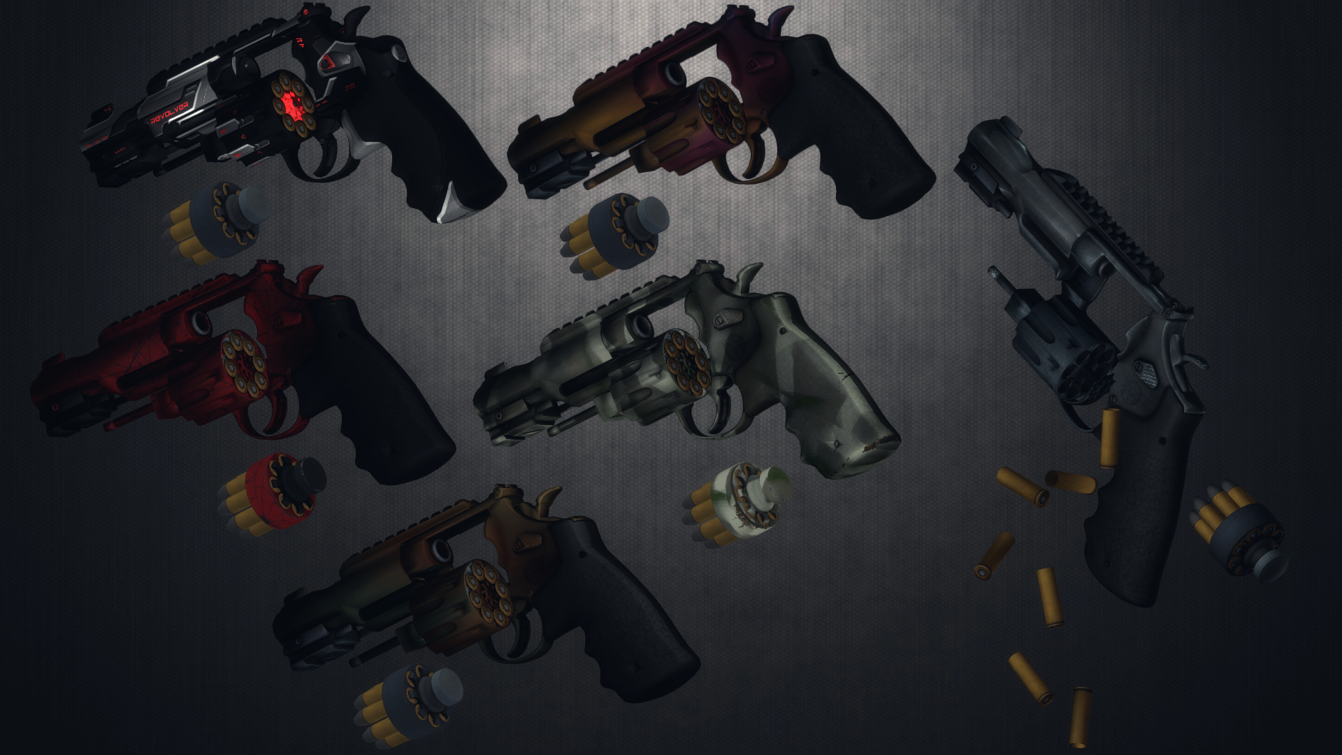 [MMD] .357 Magnum MP R8 pack for DL