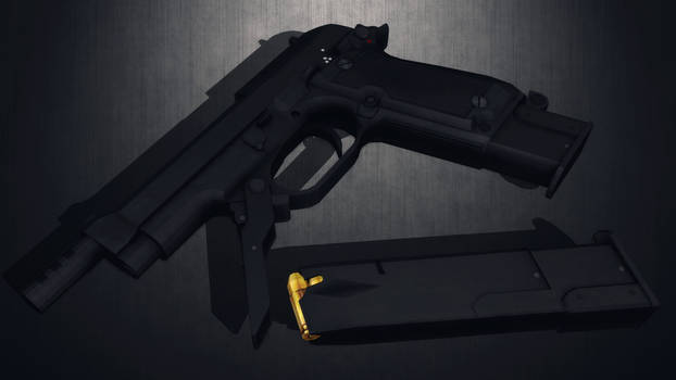 [MMD] Beretta 93 Raffica for DL