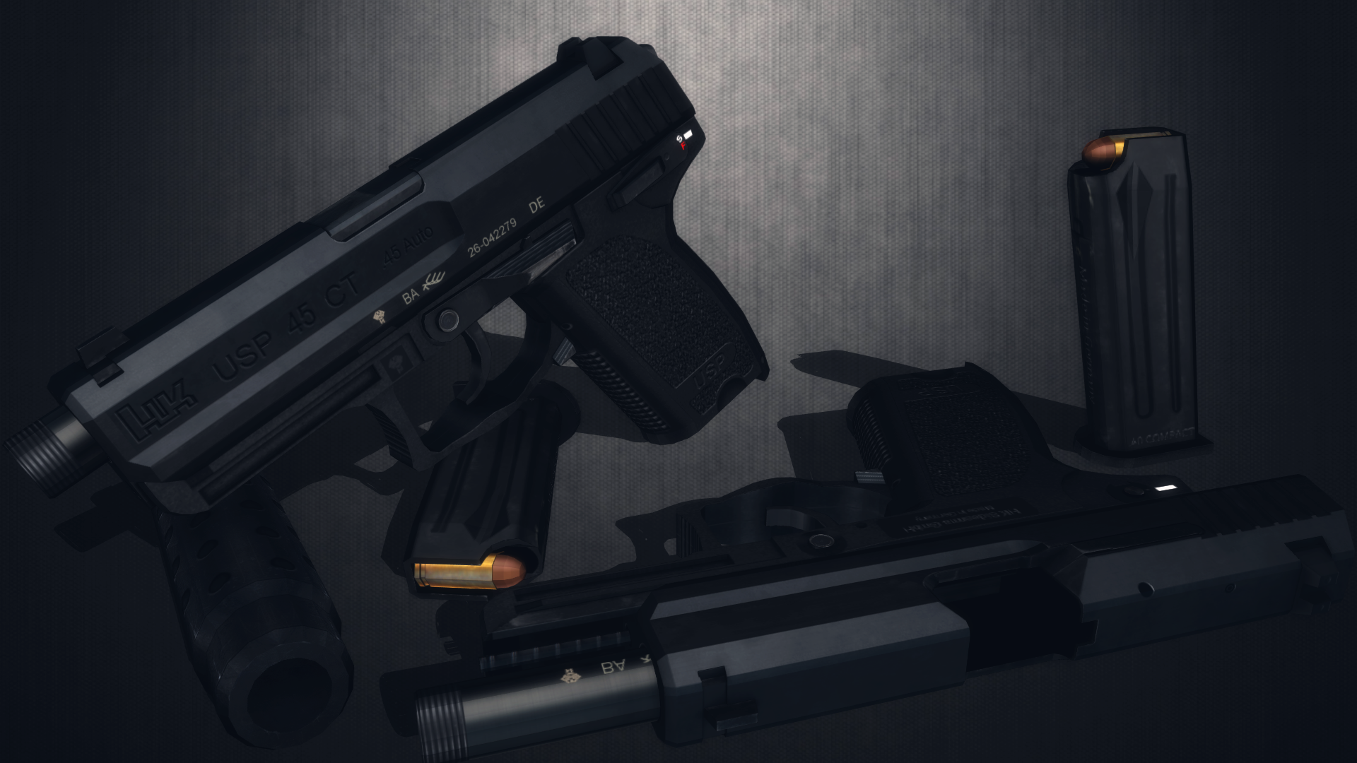 [MMD] Heckler and Koch USP.45 CT for DL by AbyssLeo on DeviantArt
