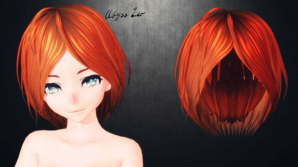 [MMD] Damn...Hair for DL again? (Uh...yay?) by AbyssLeo on DeviantArt