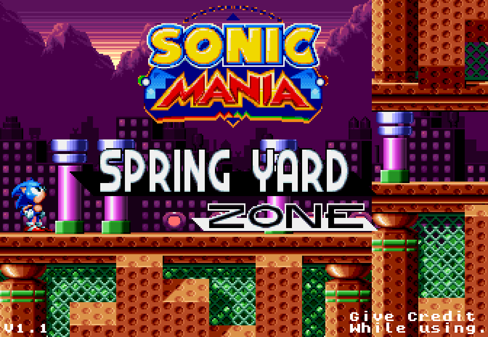 Sonic 1 Waiting Mania Style Sprites by facundogomez on DeviantArt
