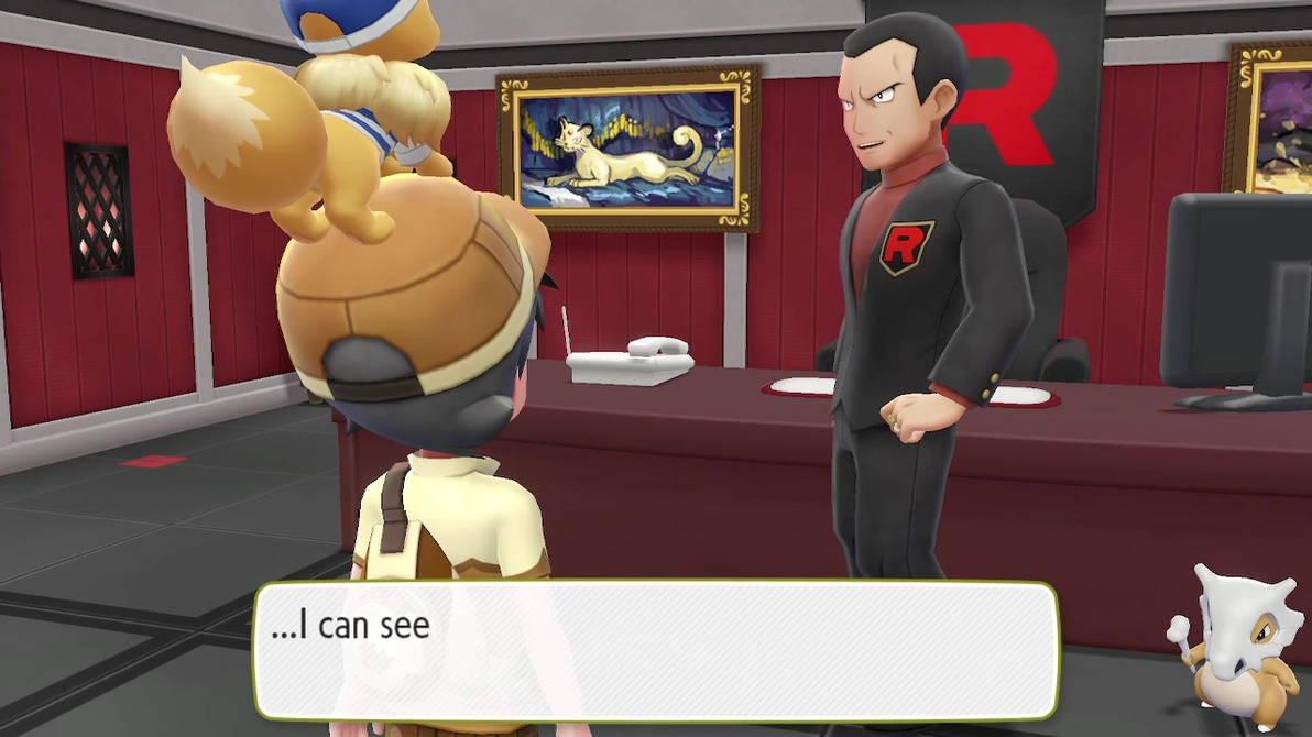 Defeating Giovanni by TheElvenGamer on DeviantArt