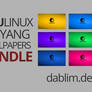 GNULinux YinYang Wallpapers Bundle