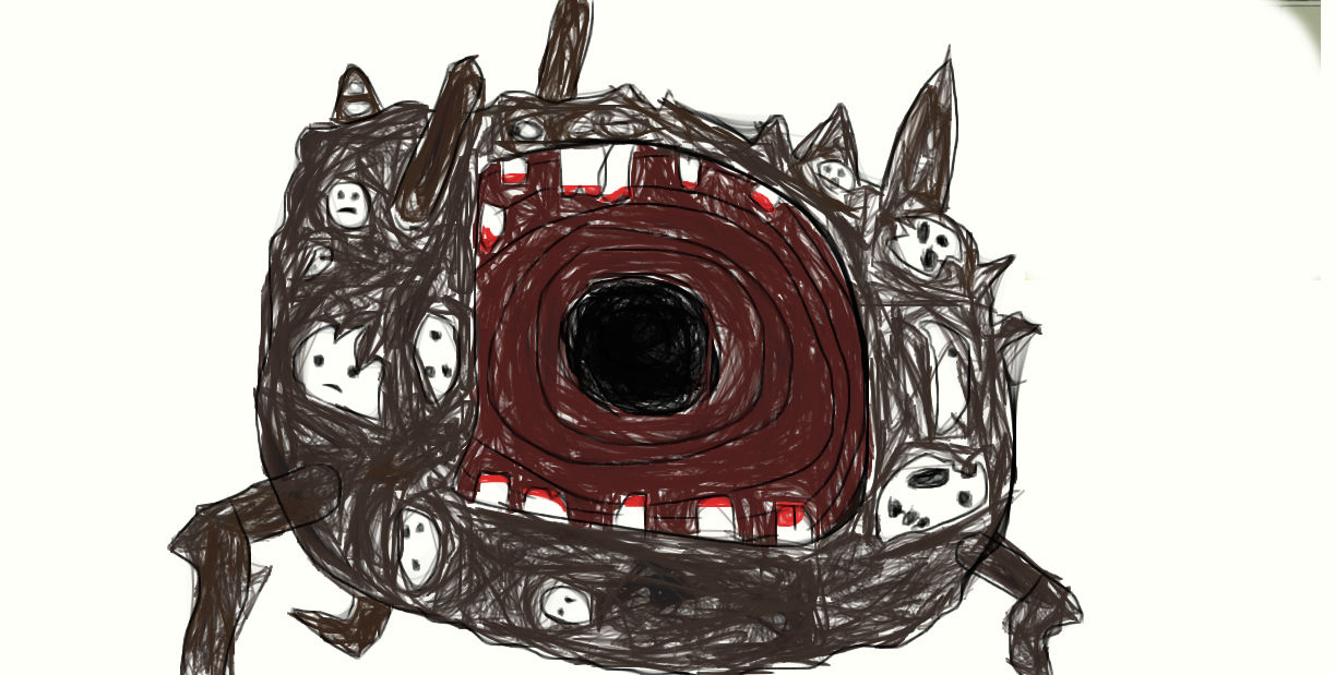 The Mountain of Smiling Bodies by Roadhog63 on DeviantArt