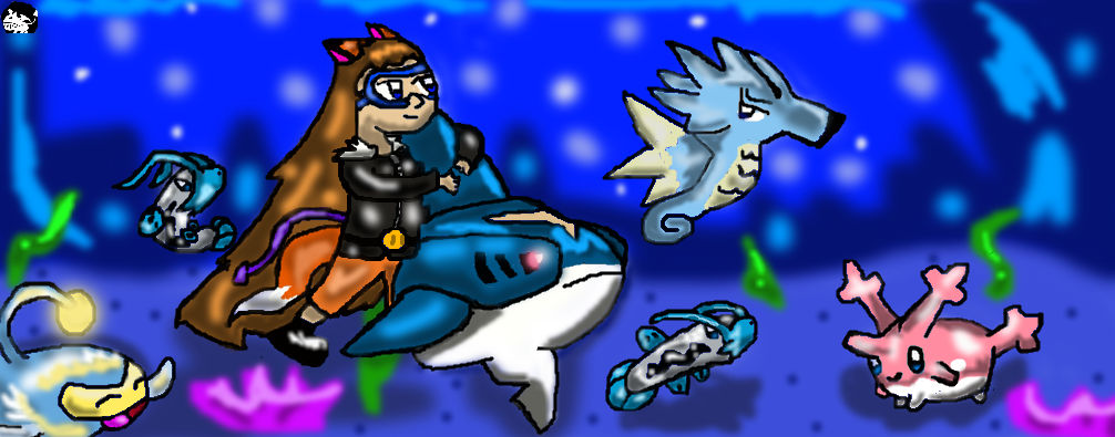 Diving Into Wonders Of The Sea by Sleepy-Cosmos on DeviantArt