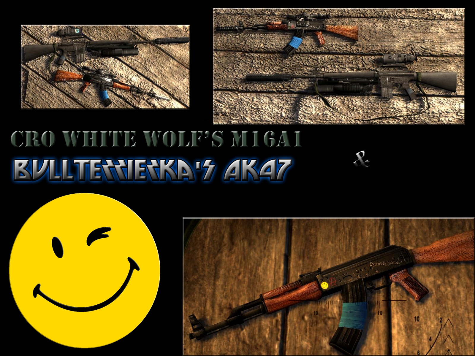 Wolf M16A1 BullTerrierka AK47