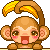 Monkey Icon - Freebie by bombthemoon