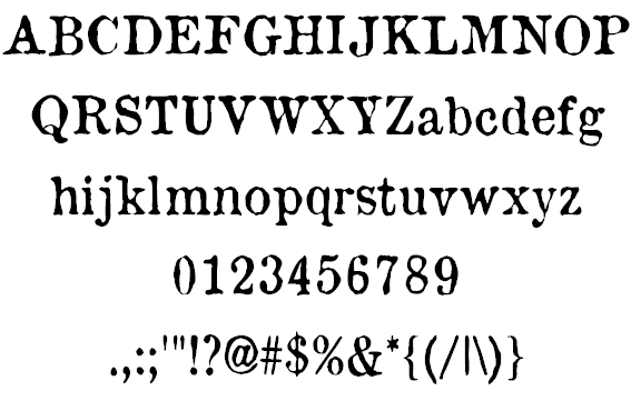 Download Old Newspaper Types Font By Kunalrdeshpandey2k On Deviantart SVG Cut Files