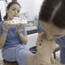 Pretty Australian nurses toe sucking at work 