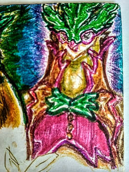 Bush Owl 2 my Decidueye colored concept