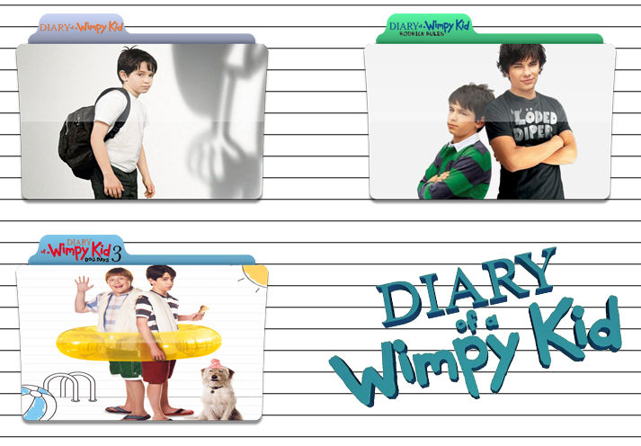 Diary of a Wimpy Kid Icon Folder Pack by QuaffleEye on DeviantArt