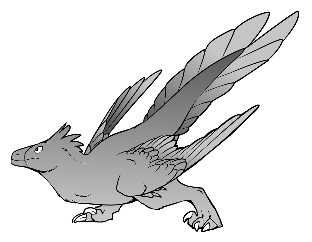 Fluffy Raptor Base For Anything by Vexronian on DeviantArt
