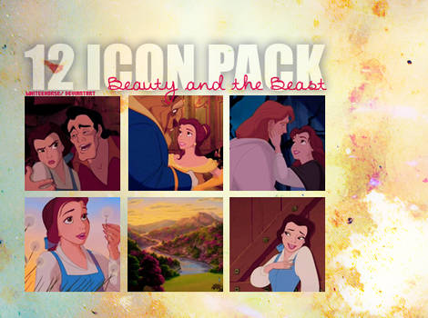 Beauty and The Beast icons.