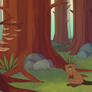 Beaver in the Forest