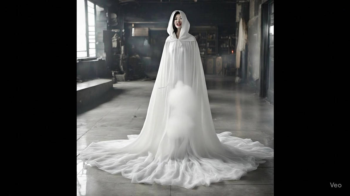 asian vampire bride melts into clothes by shirojunk on DeviantArt